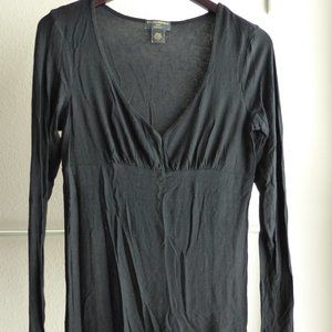 Black Long Sleeve Top